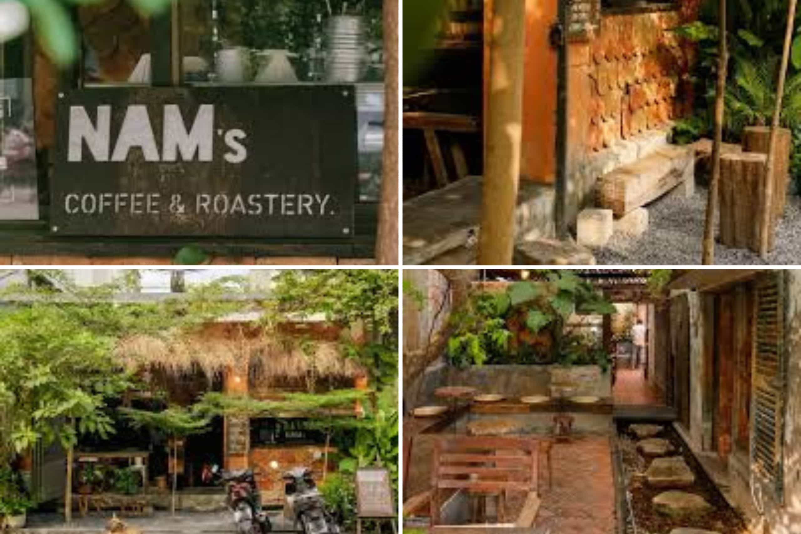 mẫu quán cafe phong cách Rustic